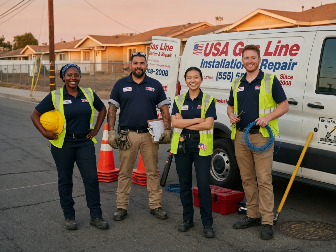 Gas Line Installation company in Crystal City, TX